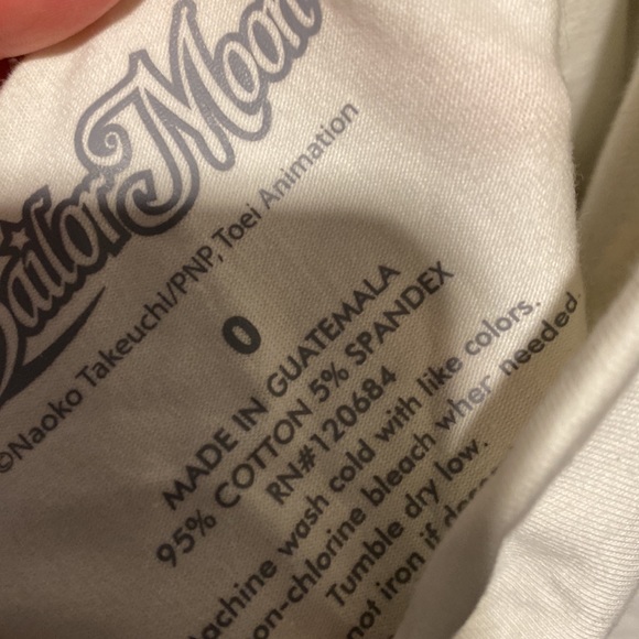 Sailor Moon Animamates plus size 0 cami with ruffled edge - Picture 5 of 5